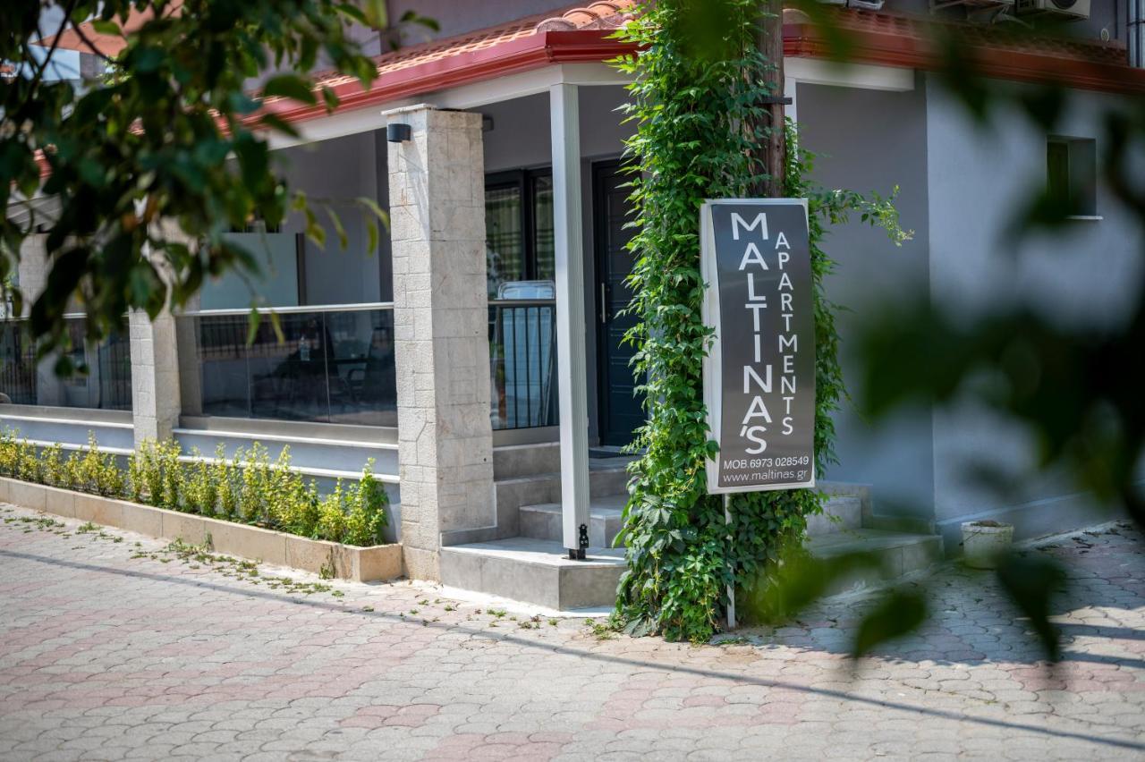 Maltinas Apartments Calcídica Exterior foto